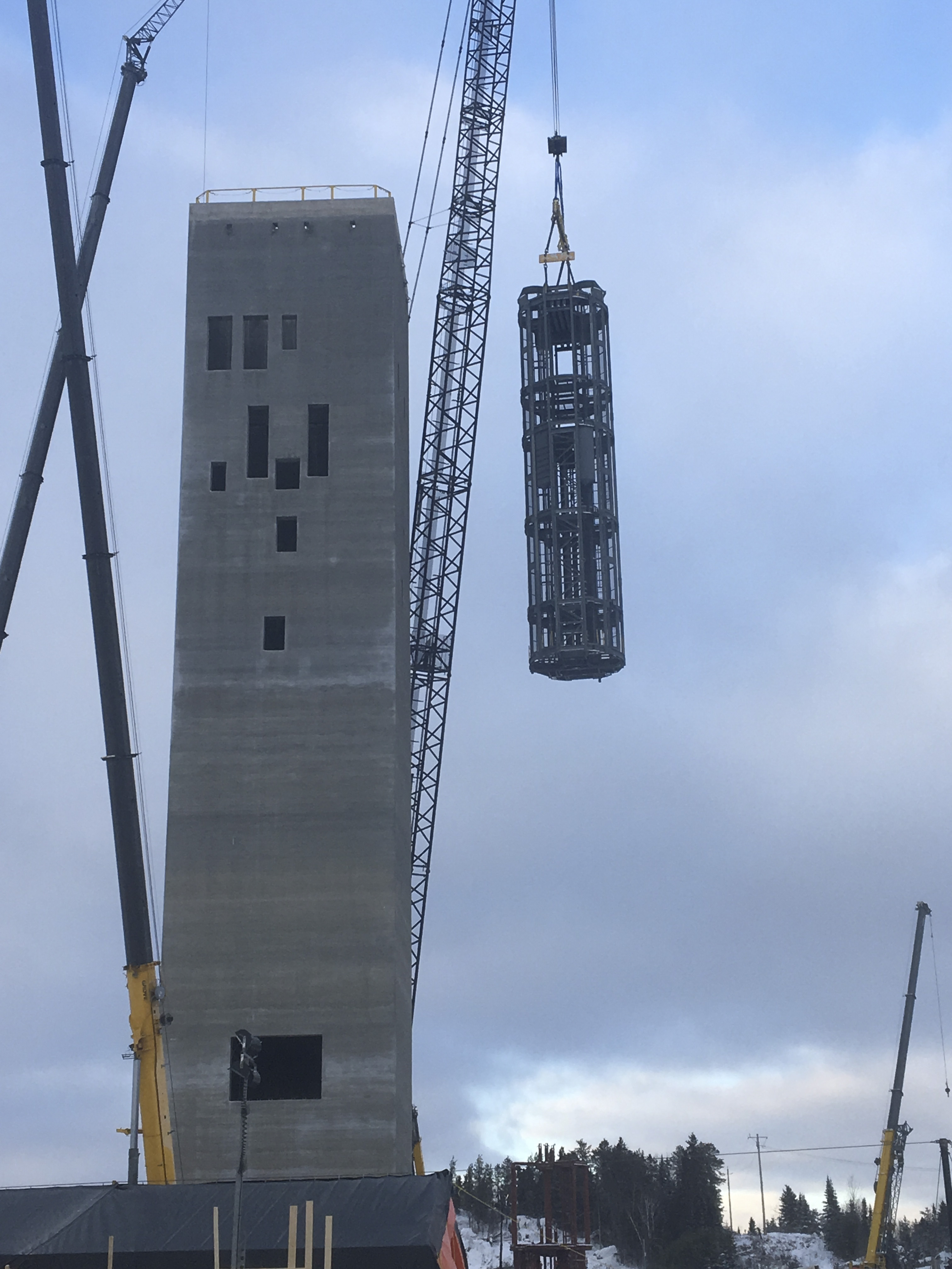 “Big Lift” at Kirkland Lake Gold’s Macassa #4 Shaft